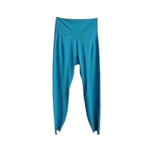 High-Waisted Teal Leggings